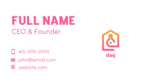 Pink Lab House Business Card Image Preview