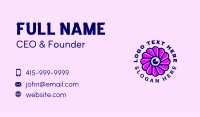 Eye Flower Ophthalmology Business Card Image Preview