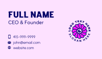 Eye Flower Ophthalmology Business Card Preview