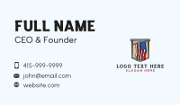 America Patriotism Flag Business Card Preview