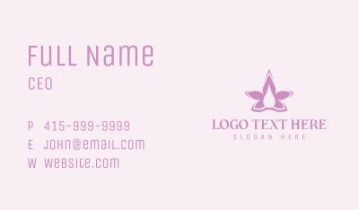 Flower Lavender Oil Business Card Image Preview