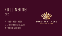 Lotus Flower Yoga Studio Business Card Image Preview