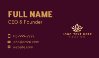 Lotus Flower Yoga Studio Business Card Preview