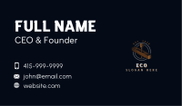 Wood Drill Carpentry Business Card Image Preview