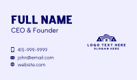 Residential Roofing Contractor Business Card Design