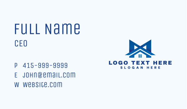 House Realty Builder Business Card Design Image Preview