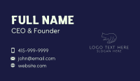 Minimalist Pet Cat  Business Card Image Preview