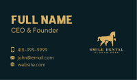 Equestrian Horse Riding Business Card Image Preview