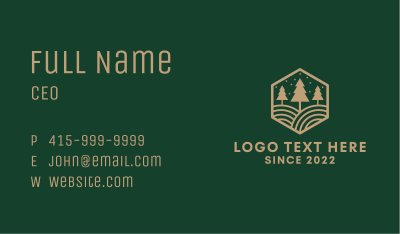 Christmas Tree Badge  Business Card Image Preview