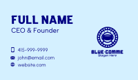 Blue Astronaut Virtual Reality Business Card Image Preview