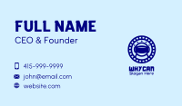 Blue Astronaut Virtual Reality Business Card Image Preview