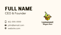 Healthy Fruit Box Business Card Image Preview