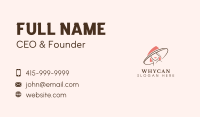 Fashion Hat Woman Apparel Business Card Image Preview