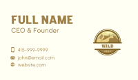 Western Desert Dunes Business Card Image Preview