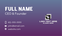 AI Digital Programming Business Card Image Preview