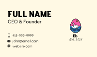 Swan Egg Business Card Image Preview