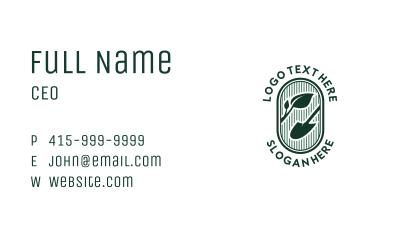 Spade Plant Landscaping Business Card Image Preview