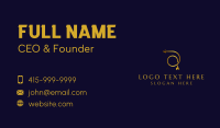 Marketing Gold Arrow Letter A Business Card Image Preview