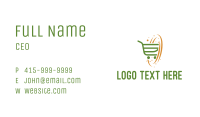 Shopping Portal Cart  Business Card Image Preview