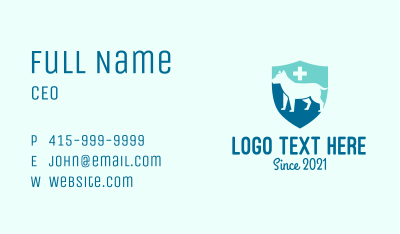 Animal Healthcare Clinic  Business Card