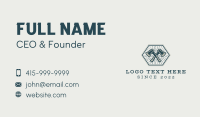 Hipster Lumberjack Axe Business Card Image Preview