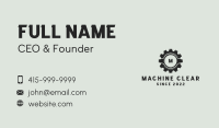 Automotive Gear Letter Business Card Image Preview