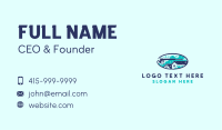 Cleaning Pressure Wash Business Card Design