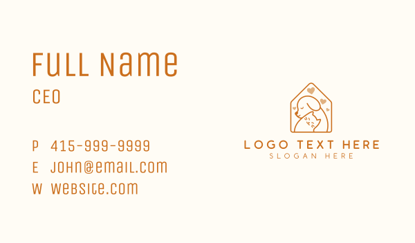 Pet Dog Cat Shelter Business Card Design Image Preview