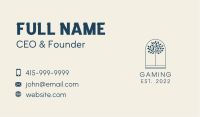 Organic Beauty Tree Business Card Image Preview