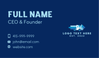 Truck Delivery Arrow Business Card Image Preview