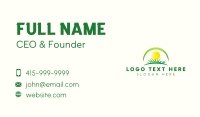 Sun Grass Lawn Business Card Image Preview