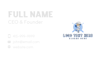 Young Baseball Pitcher Business Card Preview