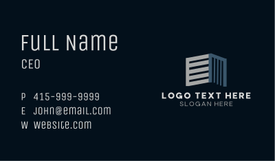 Building Tower Architecture Business Card Image Preview