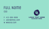 Triangle DJ Turntable Business Card Image Preview