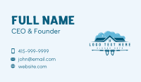 Roof Pressure Wash Business Card Image Preview
