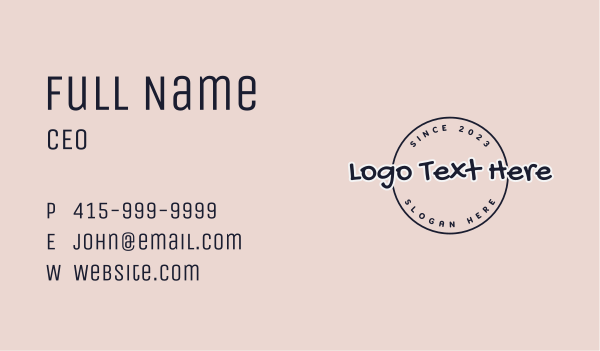 Graffiti Streetwear Wordmark Business Card Design Image Preview