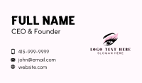 Eyelash Perming Salon Business Card Image Preview