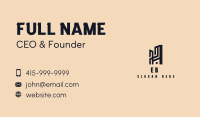 High Rise Building Property  Business Card Design