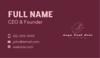 Elegant Floral Hand Emblem Business Card Image Preview