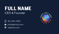 Globe Community Organization Business Card Preview