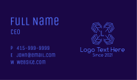 Cyber Tech Letter Business Card Image Preview