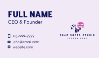 Cute Burger Restaurant  Business Card Image Preview