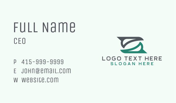 Design Letter S  Business Card Design Image Preview