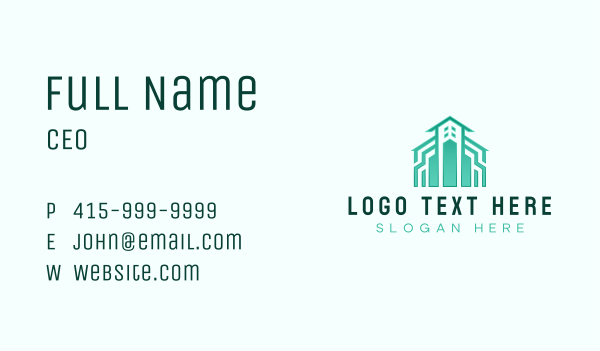 Architect Roof Building Business Card Design Image Preview