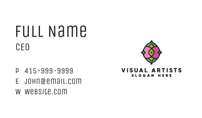 Artistic Shield Business Card Image Preview