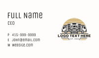 Truck Freight Cargo Business Card Image Preview