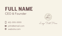 Nature Business Letter  Business Card Image Preview