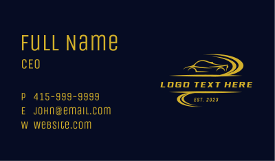 Car Auto Vehicle Business Card Image Preview