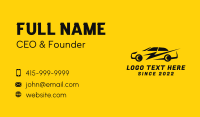 Lightning Sports Car Business Card Preview