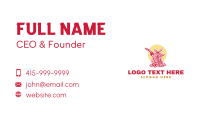 Italian Pasta Cuisine Business Card Preview